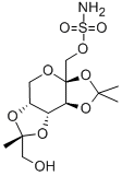 10-Hydroxy Topiramate 化学構造式