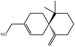 花柏醇 结构式