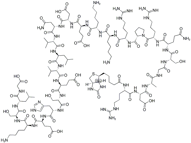 BIOTINYL-PTH (44-68) (HUMAN) Structure