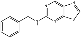 5-(Benzylamino)thiazolo[5,4-d]pyrimidine Struktur