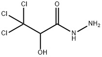 3,3,3-Trichloro-2-hydroxypropionic acid hydrazide Struktur