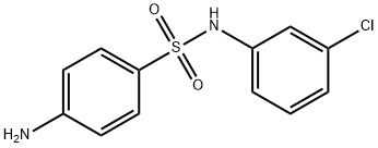 4-AMINO-N-(3-CHLORO-PHENYL)-BENZENESULFONAMIDE Structure