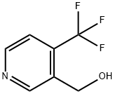(4-Trifluoromethyl-pyridin-3-yl)-methanol 化学構造式