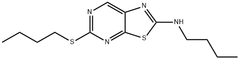 2-(부틸아미노)-5-(부틸티오)티아졸로[5,4-d]피리미딘