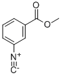 Benzoic acid, 3-isocyano-, methyl ester (9CI) Struktur