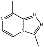 3,8-Dimethyl-1,2,4-triazolo[4,3-a]pyrazine Struktur
