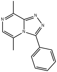 5,8-Dimethyl-3-phenyl-1,2,4-triazolo[4,3-a]pyrazine 结构式