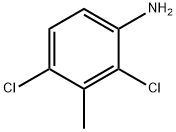 2,4-ジクロロ-3-メチルアニリン 化学構造式