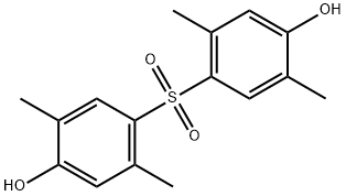 4,4'-Dihydroxy-2,2',5,5'-tetramethyl[sulfonylbisbenzene] Structure