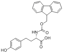 FMOC-ホモ-L-チロシン 化学構造式