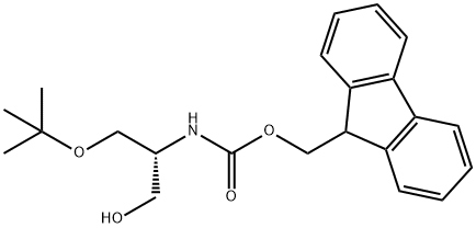 FMOC-O-T-BUTYL-L-SERINOL Struktur