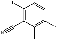 3,6-二氟-2-甲基苯腈 结构式