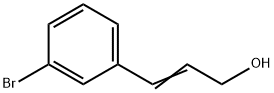 3-(3-Bromophenyl)-2-propen-1-ol Structure