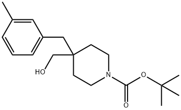 1-BOC-4-[(3-메틸페닐)메틸]-4-(하이드록시메틸)-피페리딘