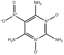 2,4,6-三氨基-5-硝基嘧啶-1,3-二氧化物 结构式