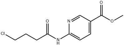 6-(4-氯丁酰氨基)烟酸甲酯, 1987078-48-7, 结构式