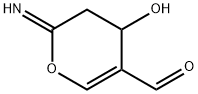 2H-Pyran-5-carboxaldehyde, 3,4-dihydro-4-hydroxy-2-imino- (9CI),198714-78-2,结构式