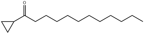 1-Cyclopropyl-1-dodecanone Struktur