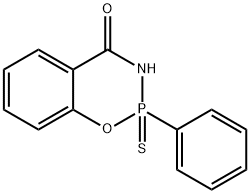 2-Phenyl-4H-1,3,2-benzoxazaphosphorin-4-one 2-sulfide Structure