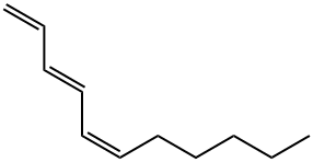 (Z,E)-undeca-1,3,5-triene  Struktur