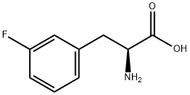 L-3-氟苯丙氨酸, 19883-77-3, 结构式