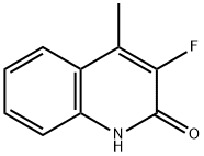 3-fluoro-4-Methylquinolin-2(1H)-one Structure