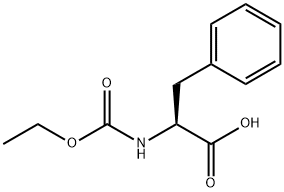 N-エトキシカルボニル-L-フェニルアラニン 化学構造式