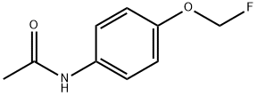 Acetamide,  N-[4-(fluoromethoxy)phenyl]-,198879-82-2,结构式