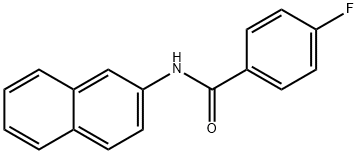 4-FLUORO-2-NAPHTHALENYL-BENZAMIDE,198879-92-4,结构式