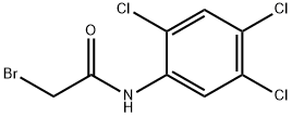 2-Bromo-N-(2,4,5-trichlorophenyl)acetamide Struktur