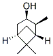 [1R-(1alpha,2alpha,3beta,5alpha)]-2,6,6-trimethylbicyclo[3.1.1]heptan-3-ol,19889-94-2,结构式