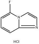 5-FLUOROIMIDAZO[1,2-A]PYRIDINE HYDROCHLORIDE Structure