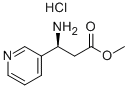 (S)-3-氨基-3-(吡啶-3-基)丙酸甲酯二盐酸盐, 198959-36-3, 结构式