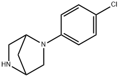 (1S,4S)-2-(4-CHLOROPHENYL)-2,5-DIAZABICYCLO[2.2.1]HEPTANE HBR Struktur