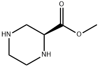 S-哌嗪-2-甲酸甲酯 结构式