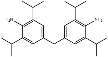 4,4'-亚甲双-(2,6-二异丙基苯胺),19900-69-7,结构式