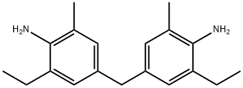 4,4'-亚甲基双(2-甲基-6-乙基苯胺),19900-72-2,结构式