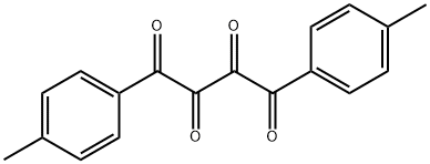 1,4-bis(4-methylphenyl)butane-1,2,3,4-tetrone 化学構造式