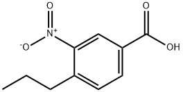 Benzoic acid, 3-nitro-4-propyl- (9CI) Structure