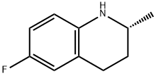 (R)-6-氟-2-甲基-1,2,3,4-四氢喹啉,199186-69-1,结构式