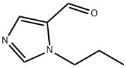 1-丙基-1H-咪唑-5-甲醛, 199192-25-1, 结构式