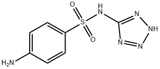 Sulfanilamide, N1-1H-tetrazol-5-yl- (8CI) 化学構造式