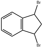 1,3-Dibromoindane Structure