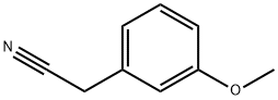 3-甲氧基苯乙腈,19924-43-7,结构式