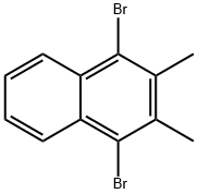1,4-DibroMo-2,3-diMethylnaphthalene Struktur