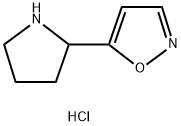 5-pyrrolidin-2-ylisoxazole dihydrochloride Structure