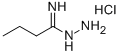 BUTYRIMIDOHYDRAZIDE HYDROCHLORIDE,19932-56-0,结构式