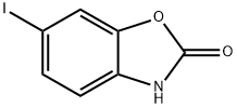 2(3H)-BENZOXAZOLONE, 6-IODO- Structure