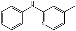 2-anilino-4-methylpyridine,19933-06-3,结构式