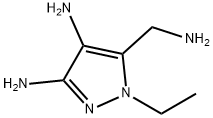 1H-피라졸-3,4-디아민,5-(아미노메틸)-1-에틸-